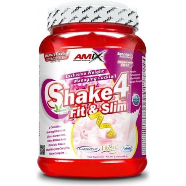[해외]AMIX 가루 Shake4 Fit & Slim 1kg 6139622451 Clear