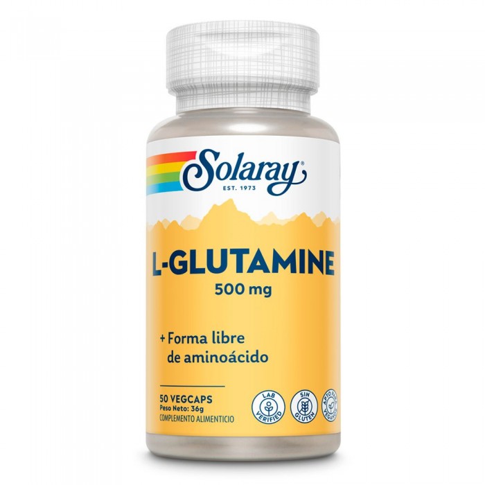 [해외]SOLARAY L-글루타민 500mgr 50 단위 6138063552