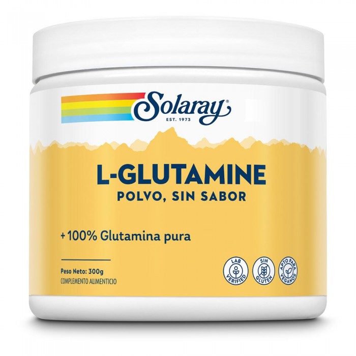 [해외]SOLARAY L-글루타민 Powder 300gr Neutral 6138063553