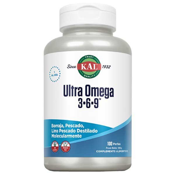 [해외]KAL 필수지방산 Ultra Omega 3-6-9 100 소프트젤 6140178365