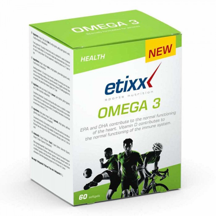 [해외]ETIXX Omega 3 소프트gels 60 단위 6138222579
