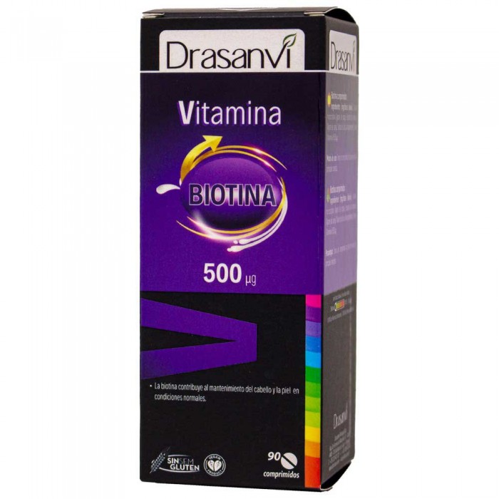 [해외]DRASANVI 캡슐 비오틴 500mcg 90 단위 6138242303 Multicolor