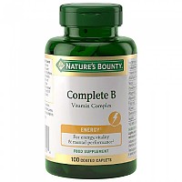 [해외]NATURES BOUNTY 중립 맛 B-Complex 100 캡슐 6138723699