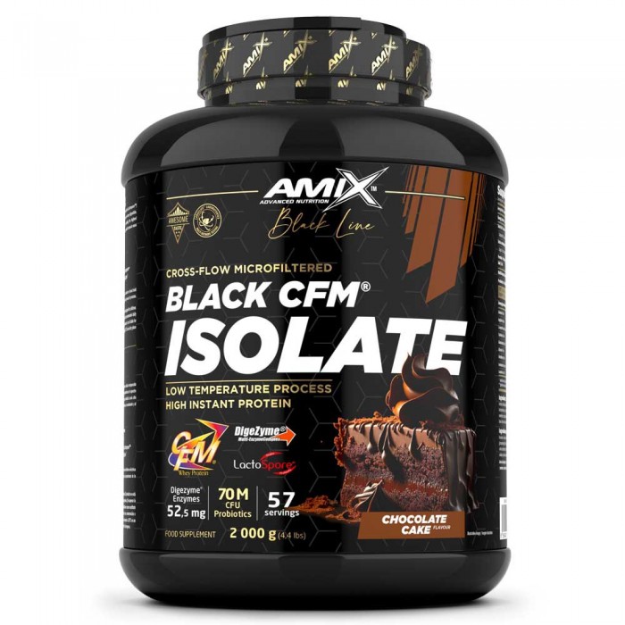 [해외]AMIX 단백질 초콜릿 케이크 Black CFM Isolate 2kg 6140602657