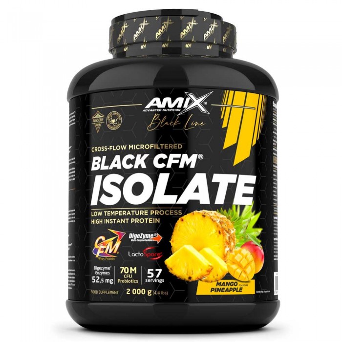 [해외]AMIX 프로틴 망고&파인애플 Black CFM Isolate 2kg 6140602658