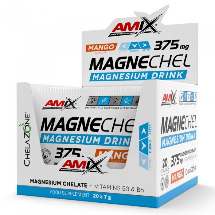 [해외]AMIX 에너지 보충 망고 MagneChel Magnesium Chelate 7gr 6140602665