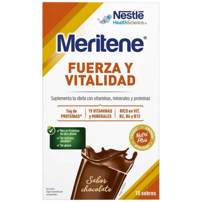 [해외]MERITENE 힘과 활력 15x30 Chocolate 다이어트 보충 Chocolate 6139113920