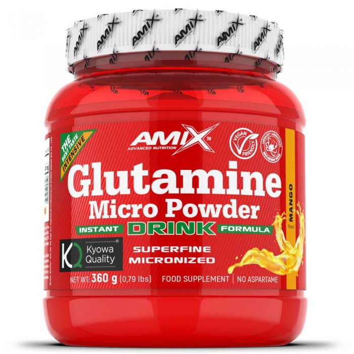 [해외]AMIX 아미노산 망고 Glutamine Micro Powder 360g 6140606781
