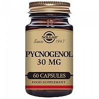 [해외]SOLGAR Pycnogenol 아르 자형 30mg 60 단위 4138036242 Brown