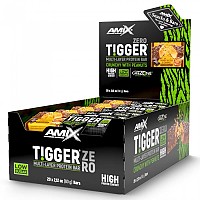 [해외]AMIX 단백질 바 박스 땅콩 버터 TiggerZero Multi-레이어 60g 20 단위 4140605049