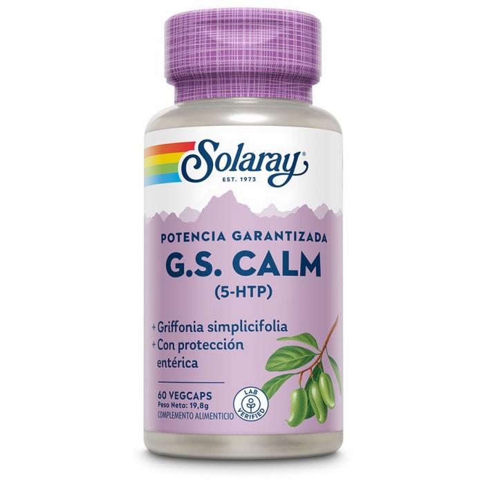 [해외]SOLARAY G.S. Calm (5-HTP) 60 단위 4138063636 Lila