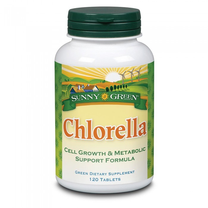 [해외]SOLARAY Chlorella 500mgr 120 단위 4138063662 Green