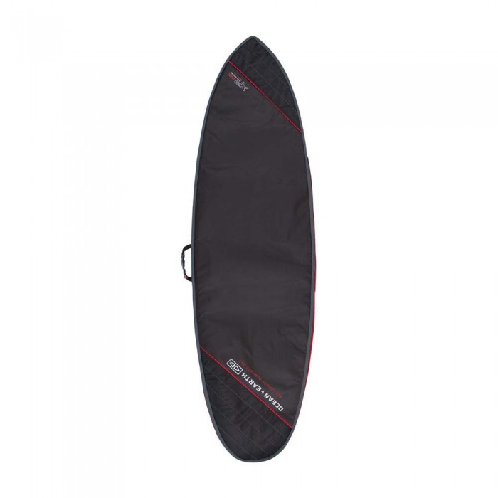 [해외]OCEAN & EARTH Compact Day 미드 Length 6´8`` 14140343825 Black / Red