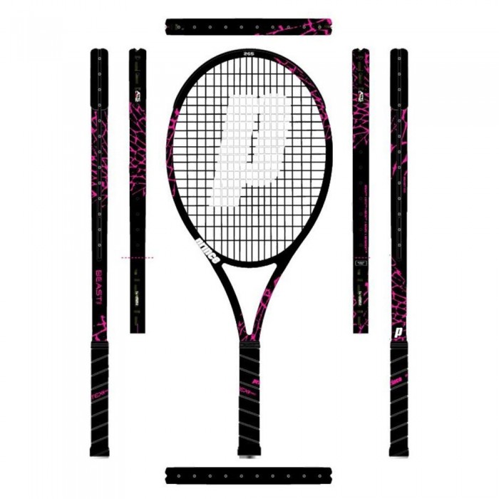 [해외]PRINCE 테니스 라켓 Beast 280 12140763422 Pink