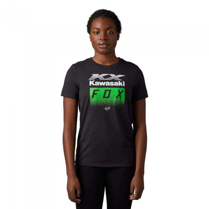 [해외]FOX RACING LFS X Kawi 반팔 티셔츠 140413138 Black