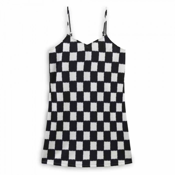[해외]반스 드레스 Benton Checker Cami 140603253 Black / Marshmallow