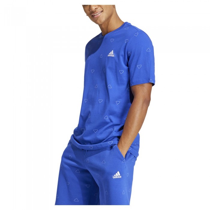 [해외]아디다스 반소매 티셔츠 Mngrm Single 져지 140501752 Semi Lucid Blue