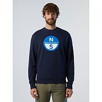 [해외]NORTH SAILS 크루넥 스웨터 Basic 로고 140605854 Navy Blue