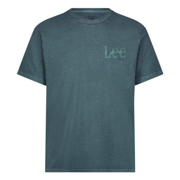 [해외]LEE Medium Wobbly 반팔 티셔츠 140549193 Evergreen