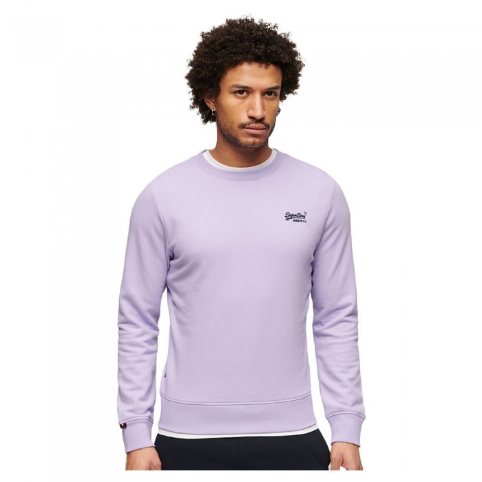 [해외]슈퍼드라이 스웨트 셔츠 Essential 로고 Ub 140588191 Light Lavender Purple