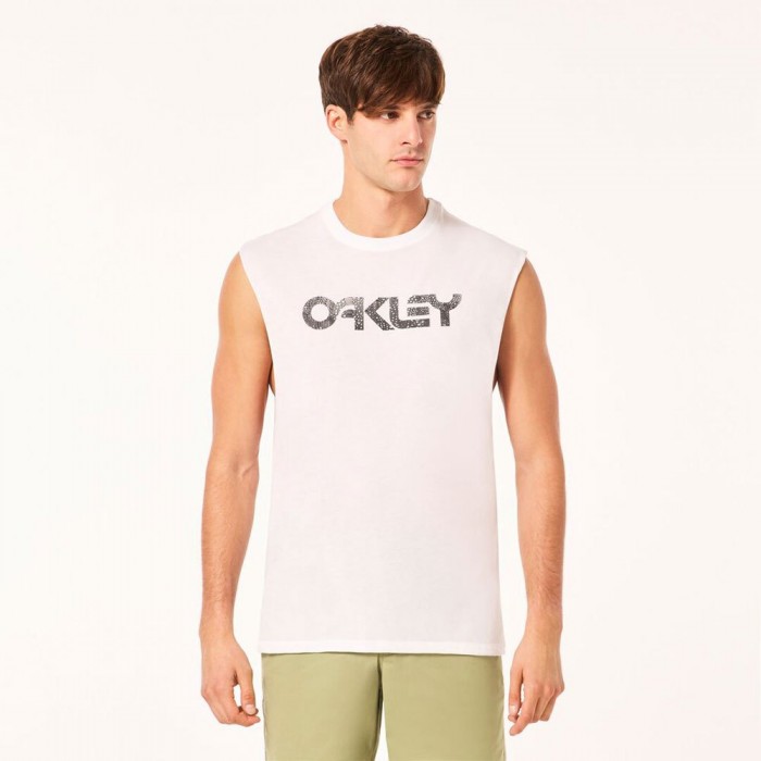 [해외]오클리 APPAREL B1B Sun 민소매 티셔츠 6140222942 White