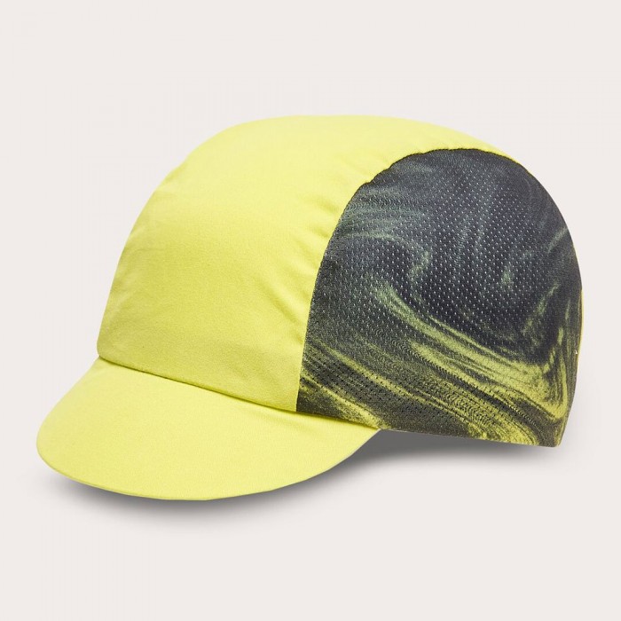 [해외]오클리 APPAREL 모자 Cadence Road 2.0 6140223009 Gradient Swirl Black/Yellow