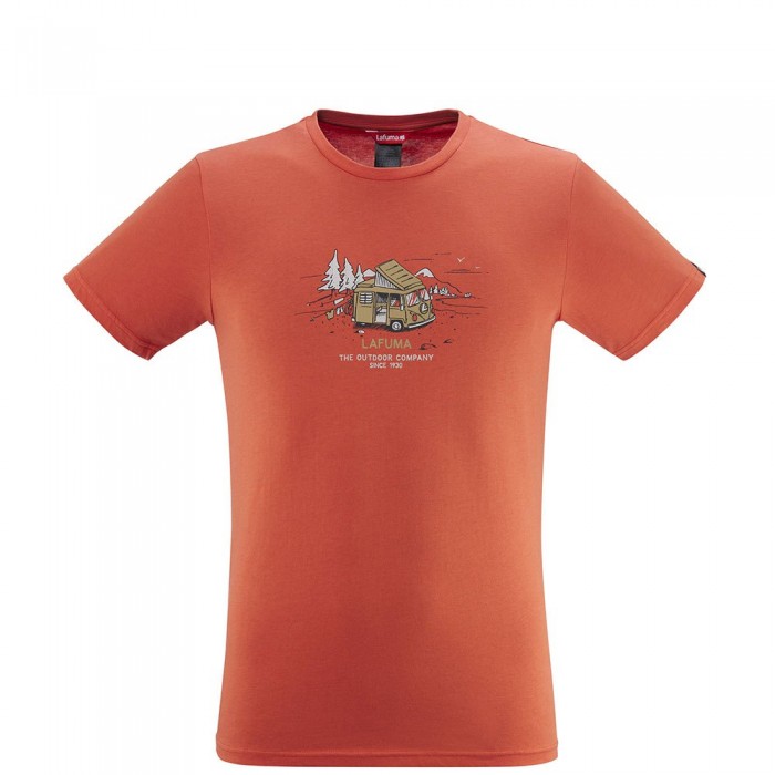 [해외]라푸마 Adventure 반팔 티셔츠 4140099721 Brick Red