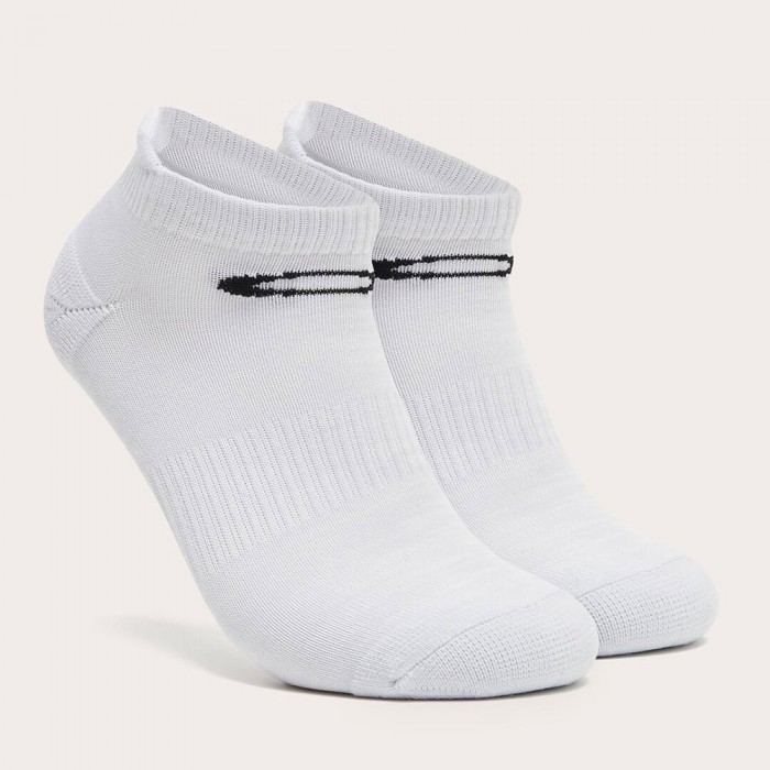 [해외]오클리 APPAREL Ankle Tab 짧은 양말 4140222885 White/Cool Grey Hthr