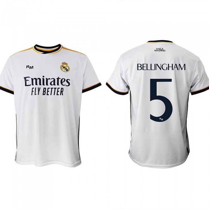 [해외]REAL MADRID 반소매 티셔츠 Bellingham 3140714172 White