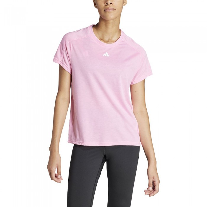 [해외]아디다스 반소매 티셔츠 Train Essentials Crew 7140502369 Bliss Pink