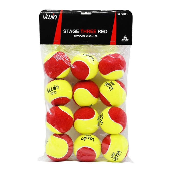[해외]UWIN 테니스 공 가방 Stage 3 12140698903 Red