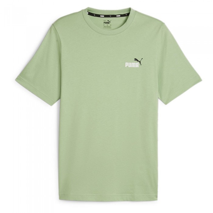 [해외]푸마 Ess+ 2 Col Small 로고 반팔 티셔츠 140130845 Pure Green