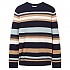 [해외]TOM TAILOR 크루넥 스웨터 1038200 Striped Knit 139951573 Navy Knitted Multi Stripe