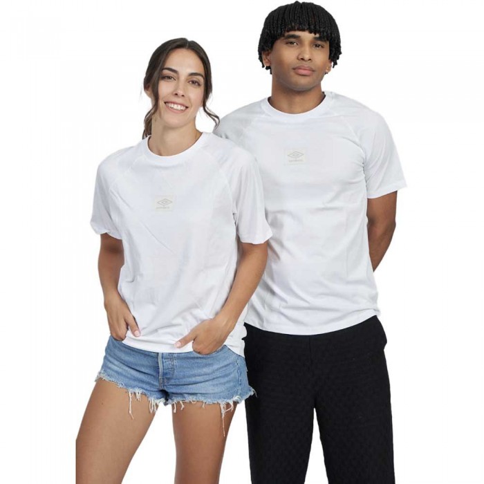 [해외]엄브로 Small 로고 반팔 티셔츠 140515528 Brilliant White