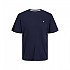 [해외]잭앤존스 Paulos Plus Size 반팔 티셔츠 140556987 Navy Blazer