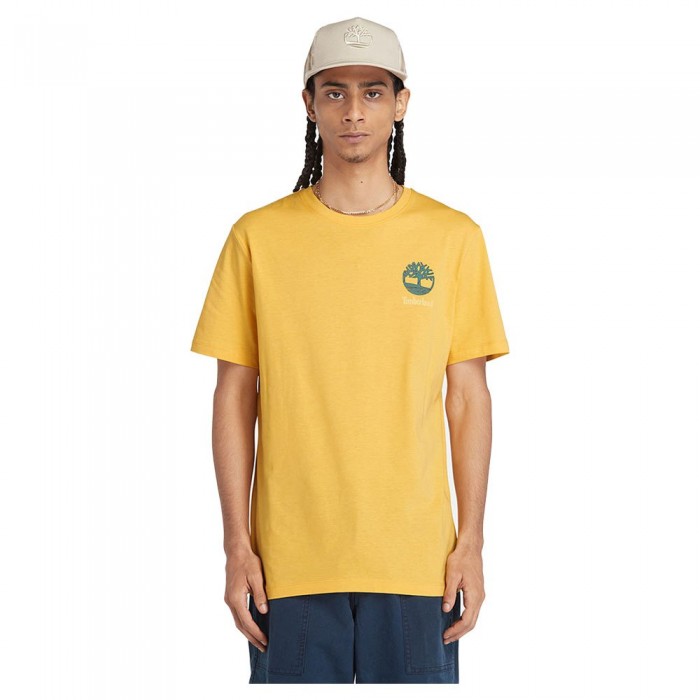 [해외]팀버랜드 반소매 티셔츠 Back Graphic 140593900 Mimosa