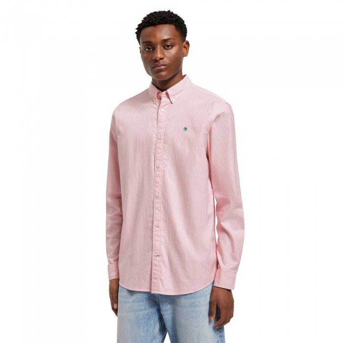 [해외]SCOTCH & SODA 긴 소매 셔츠 175696 140616720 Tropical Pink / White Stripe