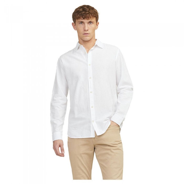 [해외]잭앤존스 긴 소매 셔츠 썸머 라인n 140691387 White