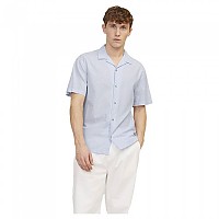 [해외]잭앤존스 썸머 Resort 라인n 반팔 셔츠 140691410 Cashmere Blue / Stripes / White