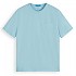 [해외]SCOTCH & SODA Garment Dye 포켓 반팔 티셔츠 140616761 Washed Neon Blue