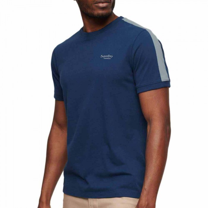 [해외]슈퍼드라이 반소매 티셔츠 Essential 로고 Retro St 140588133 Pilot Mid Blue / China Blue