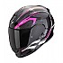 [해외]SCORPION EXO-491 Kripta 풀페이스 헬멧 9140546460 Black / Pink / White