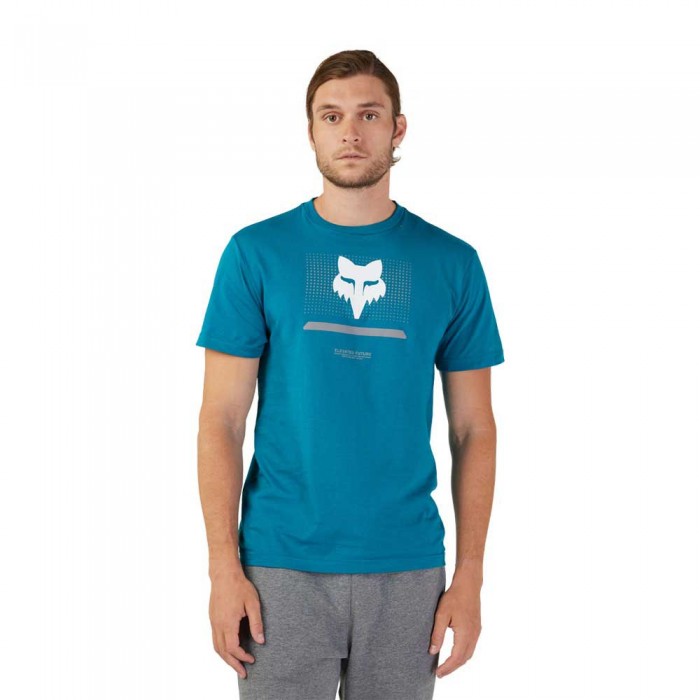 [해외]FOX RACING LFS Optical Premium 반팔 티셔츠 9140799903 Maui Blue