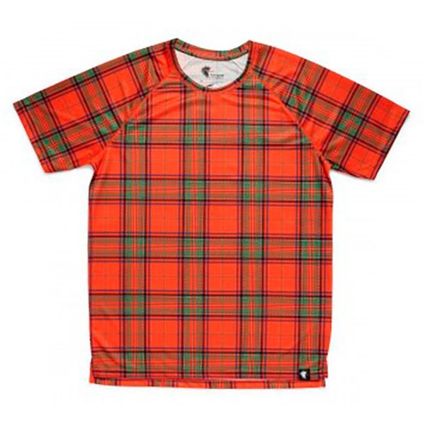 [해외]HOOPOE 반팔 티셔츠 Scottish 6137536449 Red / Green / Black