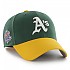 [해외]47 MLB Oakland Athletics Sure Shot TT MVP 야구모자 138704588 Dark Green