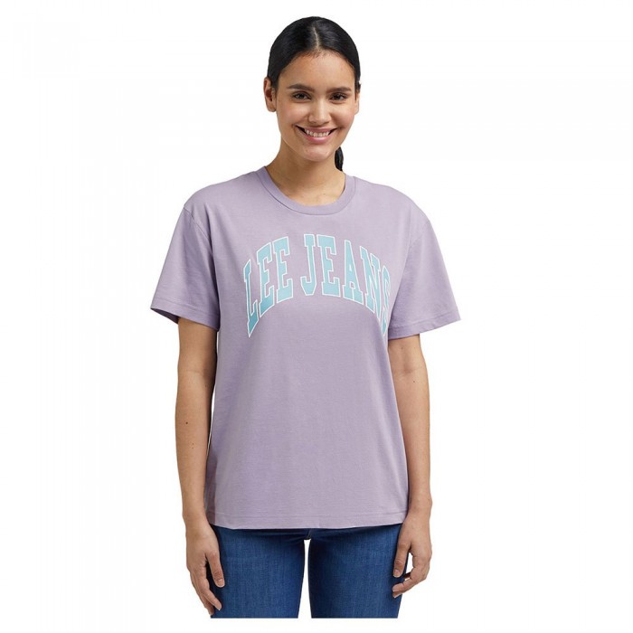 [해외]LEE Crew 넥 Tee 반팔 티셔츠 140021689 Jazzy Purple