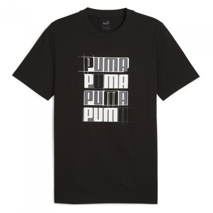 [해외]푸마 Ess+ 로고 Lab 반팔 티셔츠 140130948 Black