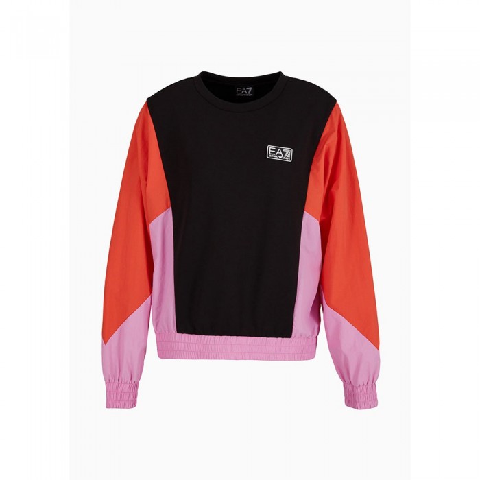 [해외]EA7 EMPORIO 아르마니 스웨트 셔츠 3DTM08_TJKWZ 140778403 Black / Pink