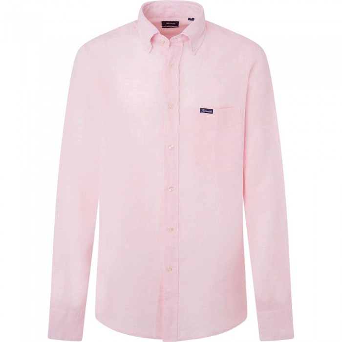 [해외]FA?ONNABLE Plain 긴팔 셔츠 140474971 Factory Pink