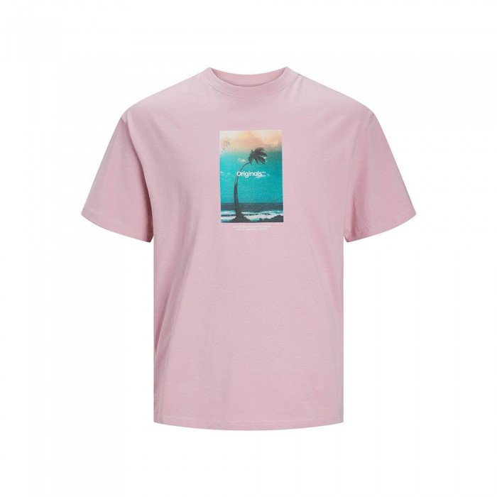 [해외]잭앤존스 조끼erbro Picture 반팔 티셔츠 140438918 Pink Nectar